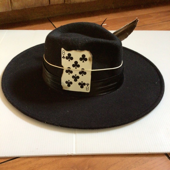 NEW! Xx UPCYCLED ADDING PICS Custom rancher 8 of clubs